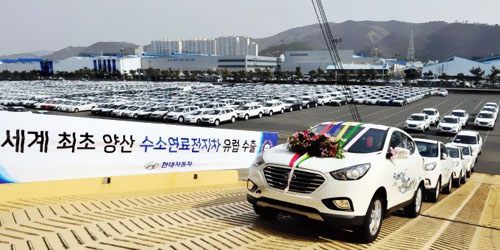 2019年韩国氢燃料电池汽车销量跃居全球第一